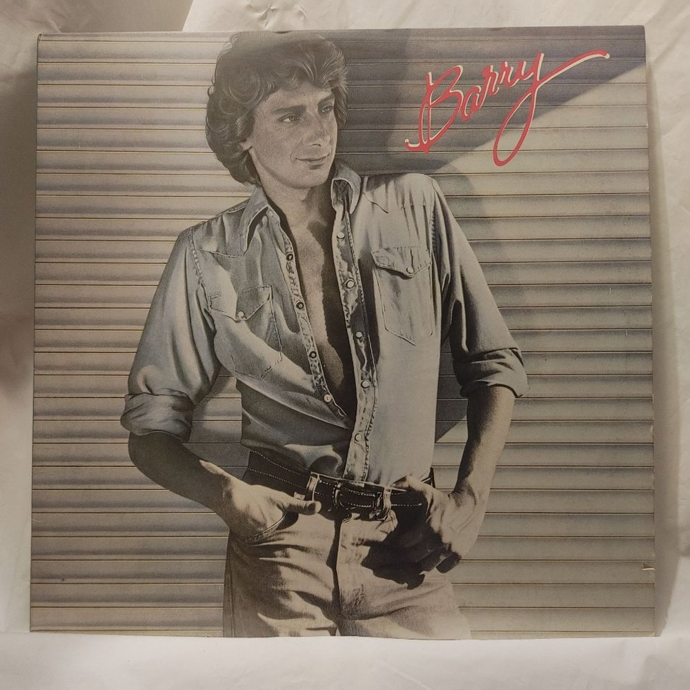 Vintage 1980 LP Vinyl Record Barry Manilow - Barry [AL 9537] Pop Rock/Vocal